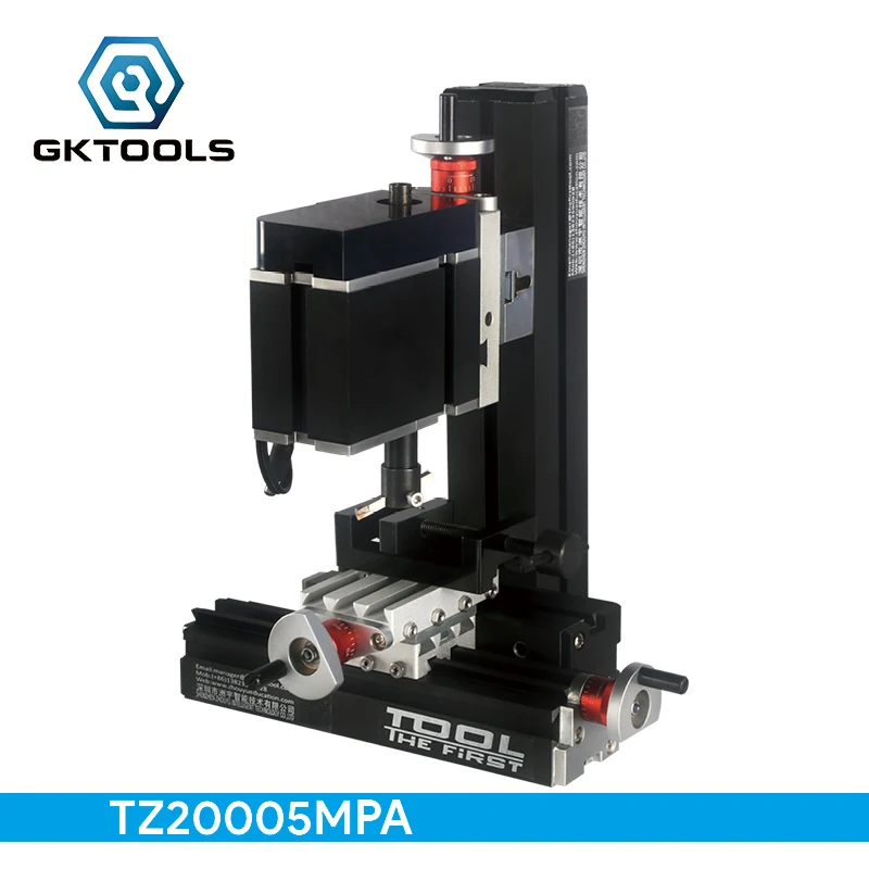 TZ20005MPA DIY Гальванизированный BigPower мини металлический фрезерный станок A 60 Вт