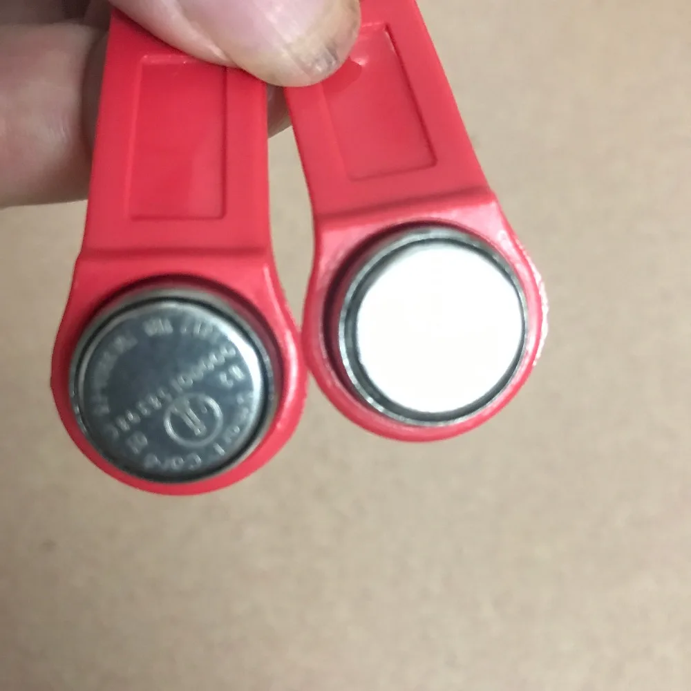 1000 шт. TM1990A Dallas DS1990A DS1990 F5 iButton I-Электронная Кнопка ключ контактный ключ карты брелоков черной ручкой контактный ключ