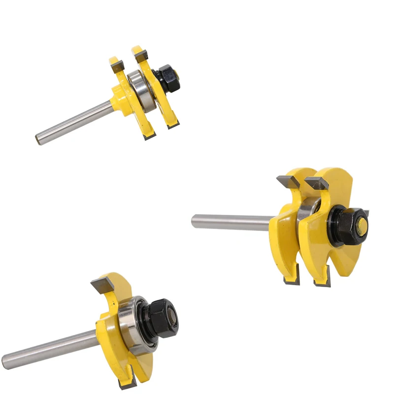 012 MPT Wood Router Bit Straight Mill Trimmer Cleaning Flush Trim Corner Round Cove Box Bits Tools Milling Cutter Woodworking Bit