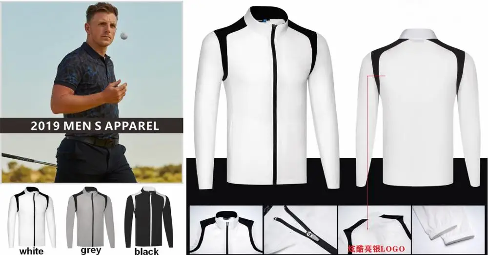 

2019 style J custom Autumn Men's golf Jacket