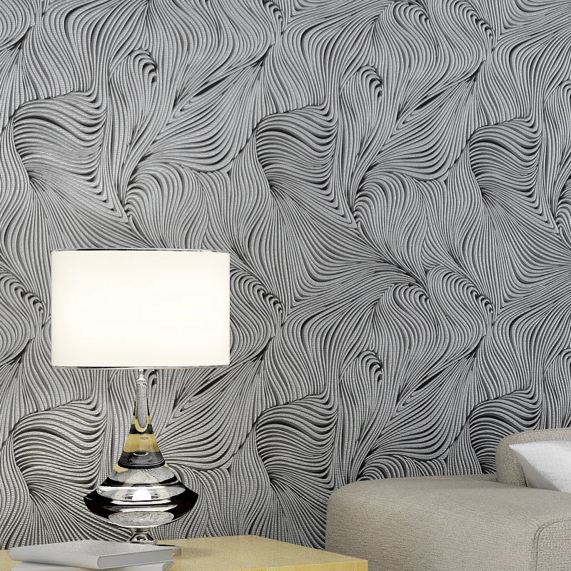 3d Home Wallpaper Hd Wallpaper Pattern Arc Deep Embossed Bedroom Modern Home Decor Ideas Wall Designs Sitting Room Furniture