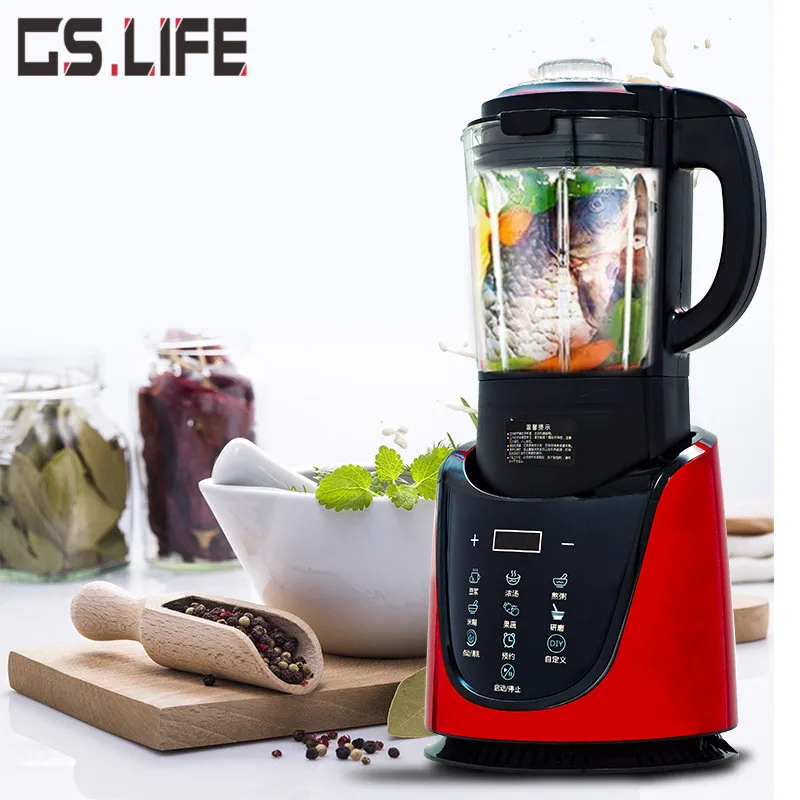 

2019 New Household Food Mixer Multifunctional Electric Kitchen Blender Juice Soymilk Rice Paste Fish Soup Ground Meat 2000ml