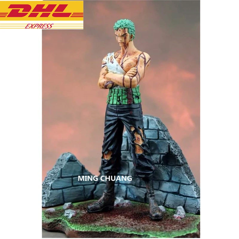 ワンピース像わら帽子海賊バストロロノア ゾロ剣士全長肖像 Gk アクションフィギュアコレクタブルモデルおもちゃ Aliexpress