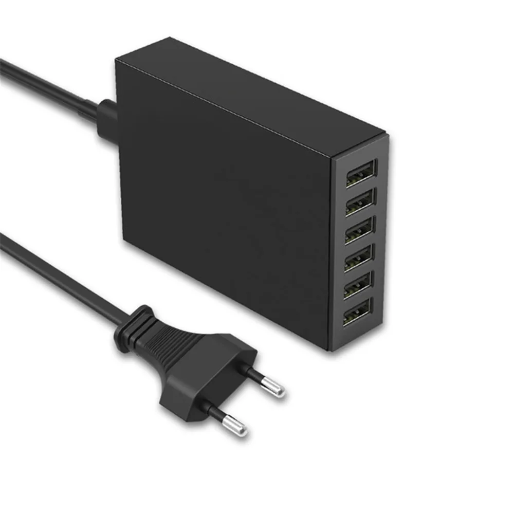 Быстрая зарядка 10 портов несколько USB зарядное устройство несколько устройств зарядка 5V10A 50 Вт смарт Быстрая зарядка usb зарядное устройство для iPhone xiaomi