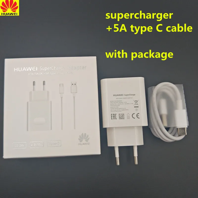 

Original Huawei EU Supercharger,5A Type-C fast date Cable for P9 P10 PLUS P20 lite Mate 9 10 20 Pro Honor V9 V10 9 10 NOTE 9 10