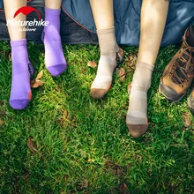 Naturehike/тонкие женские носки из мериносовой шерсти, мужские носки, быстросохнущие мягкие дышащие дезодорантные носки, гольфы