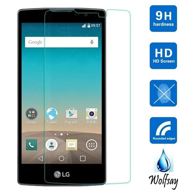

2Pcs Wolfsay Tempered Glass For LG Spirit Screen Protector For LG Spirit Glass H422 H420 C70 Phone Anti-Scratch Protective Film