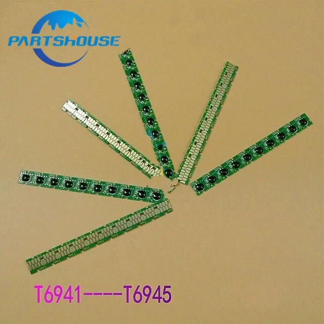 

10Pcs Auto-reset One Time Chip T6941-T6945 for Epson SC-T3000 T5000 T7000 T3070 T5070 T7070 T3270 T5270 T7270 T3200 T5200 T7200