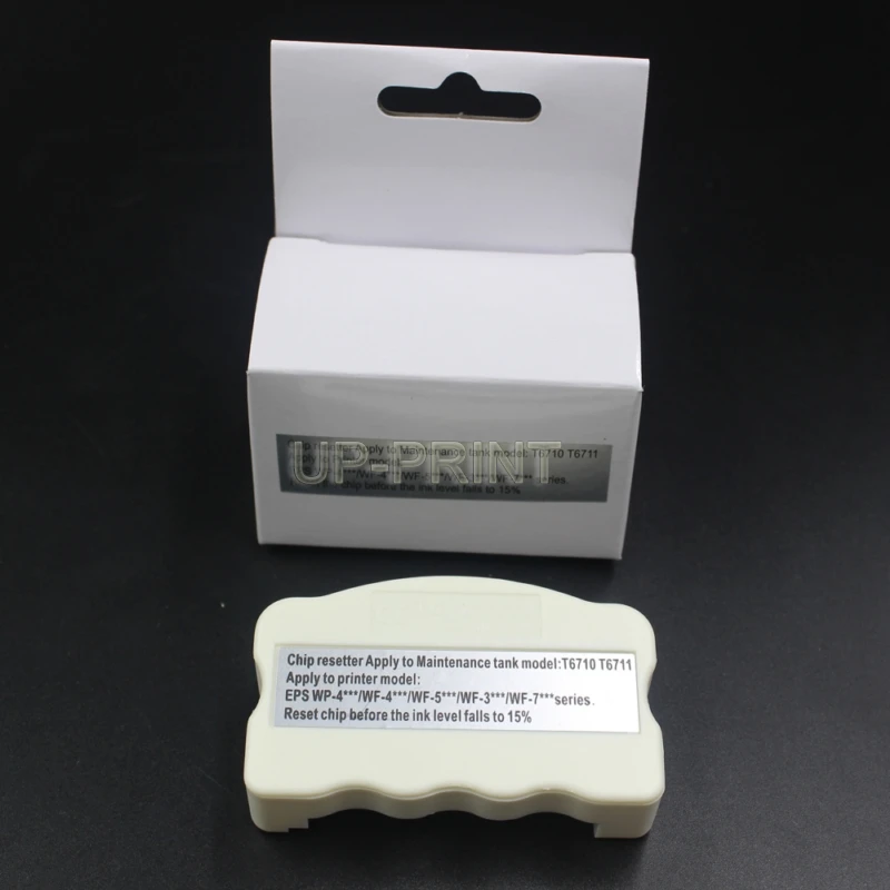 10 шт. T6710 T6711 отработанных укрыватель совместимый для Epson WP 4010 4020 4023 4090 4520 4530 4533|Чип