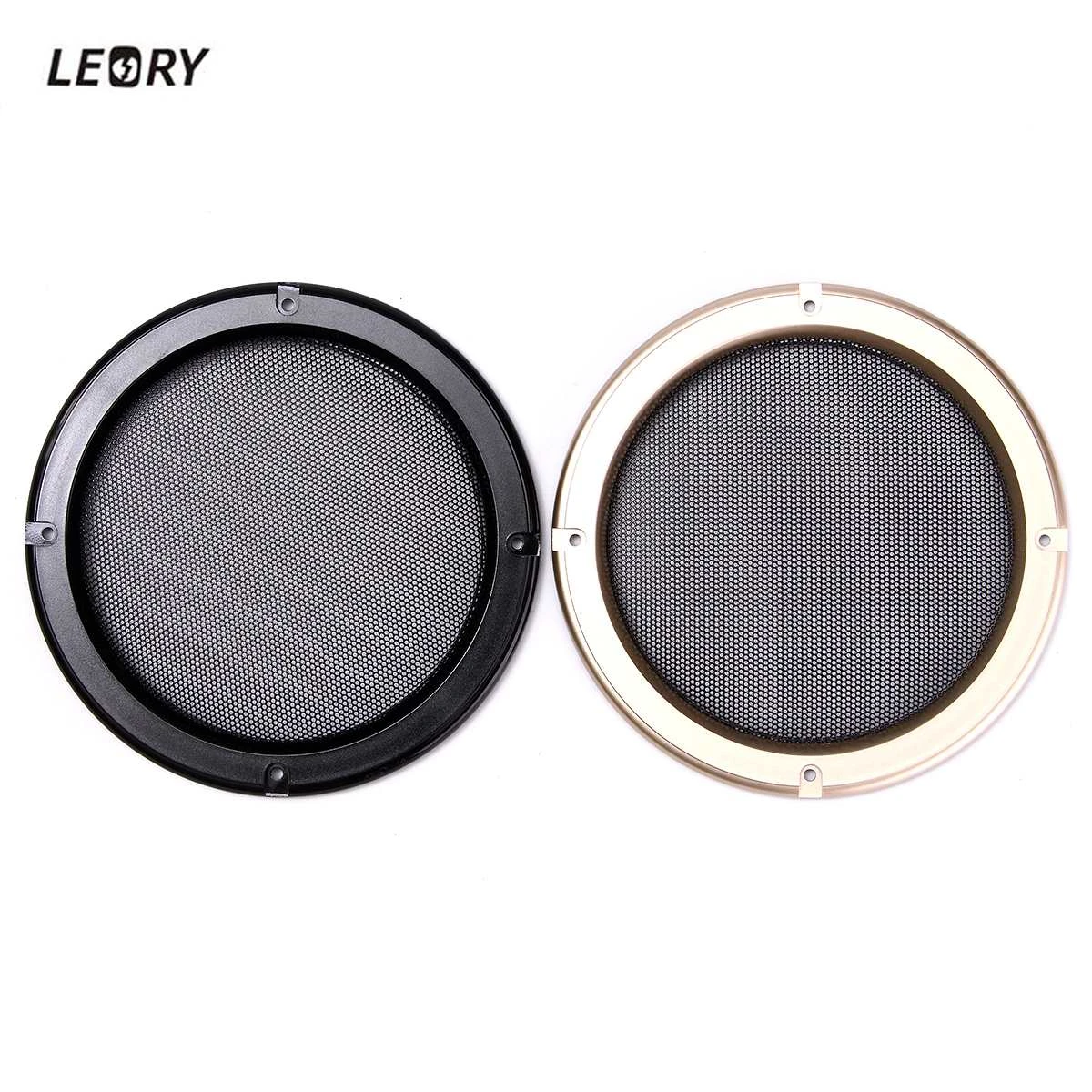 Leory 1ピース6 5インチ車のスピーカー装飾サークルパワーアンプユニットネットサウンドボックスグリルスピーカー保護カバーネット Net Net Net Boxnet Cover Aliexpress