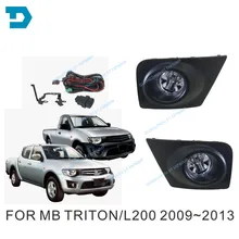 2009-2014 L200 FOG LAMP SET FOR MITSUBISHI PICKUP 2006 FOG LAMP WIRE SWITCH TRITON FOG LAMP COVER 2015-NOW