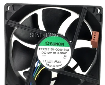 

Free shipping EF92251S1-Q060-S9A Server Cooler Fan DC 12V 3.96W 90x90x25mm 4-wire