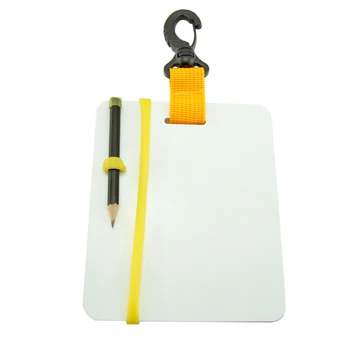 

Scuba Diving Undersea Written Slate Diving Wordpad Speed Board with Clip Swivel Pencil B2Cshop