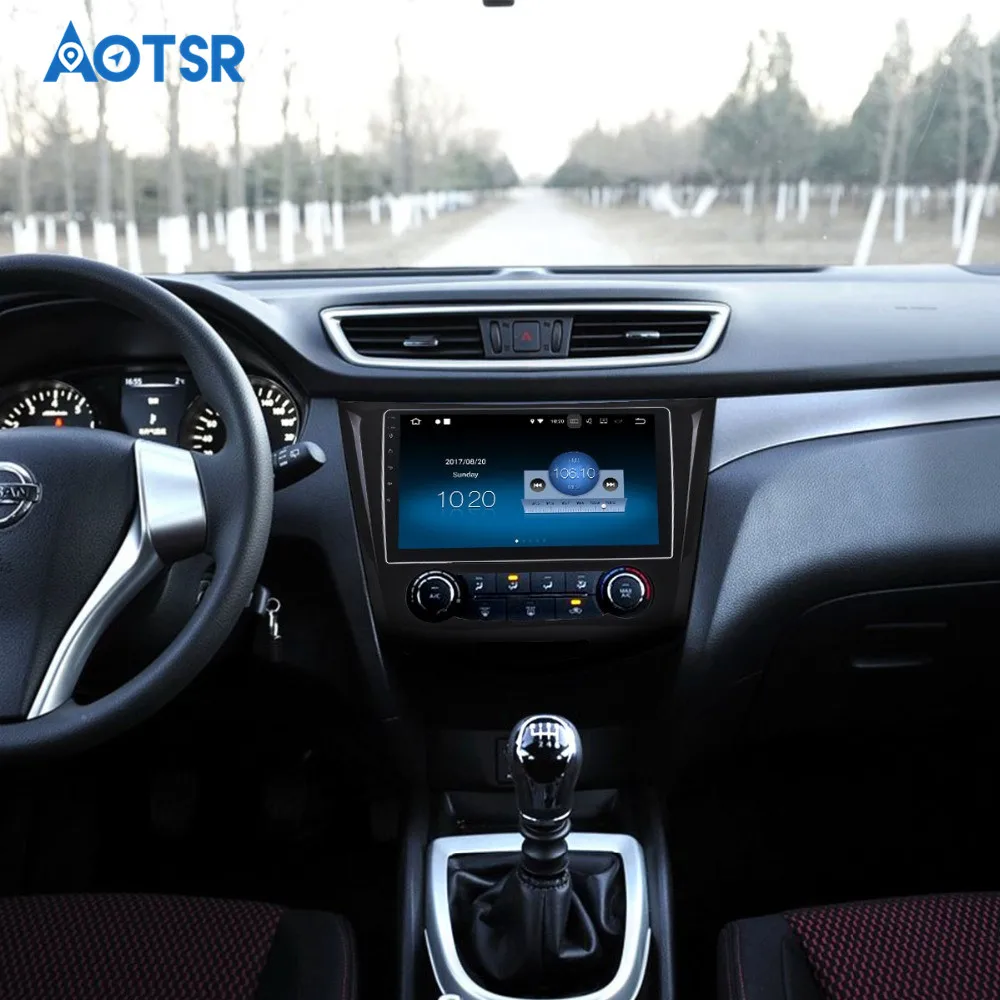 Cheap 2 din Android 9.0 4+32GB Car Radio Multimedia No DVD Player For Nissan X-trail/Qashqai 2013-2019 GPS Map Navigation Stereo 1