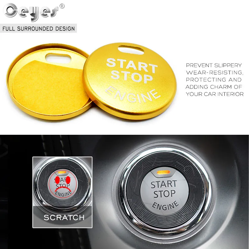 Car Start Engine Button Key Ring for NISSAN (12)