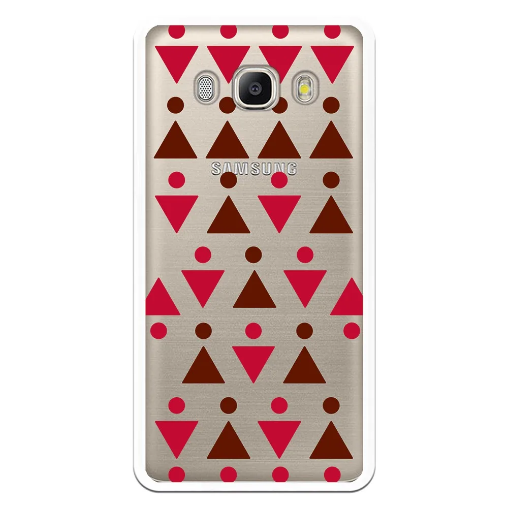 Stand case costume drawing Triangulos Red WP005 for Samsung Galaxy J5 2016 | Мобильные телефоны и аксессуары