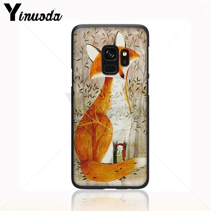 catoon cute lovely fox animal