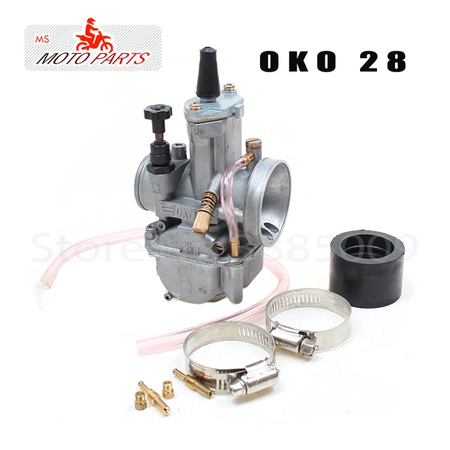 2T 4T Universal Koso OKO Motorcycle Carburetor Carburador 21 24 26 28 30 32  34mm With Power Jet For Racing Moto - AliExpress