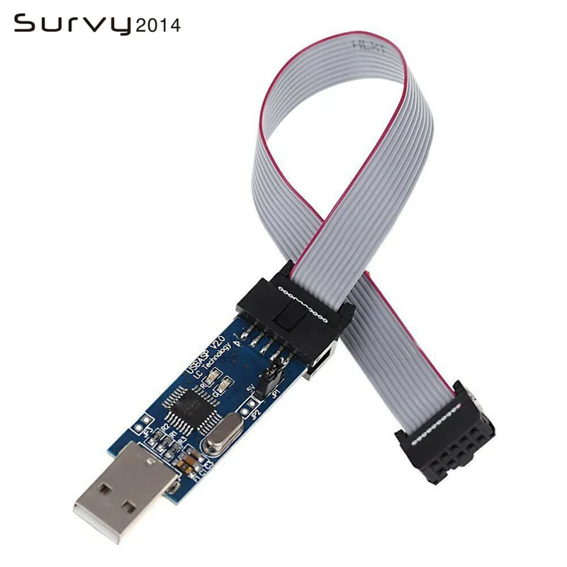 AVR ATMEGA16 минимальная системная плата ATmega32 + USB ISP USBasp программатор для