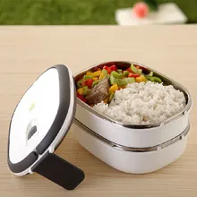 1400 ml Bento wärmedämmung edelstahl geschirr studenten lebensmittel container obst box