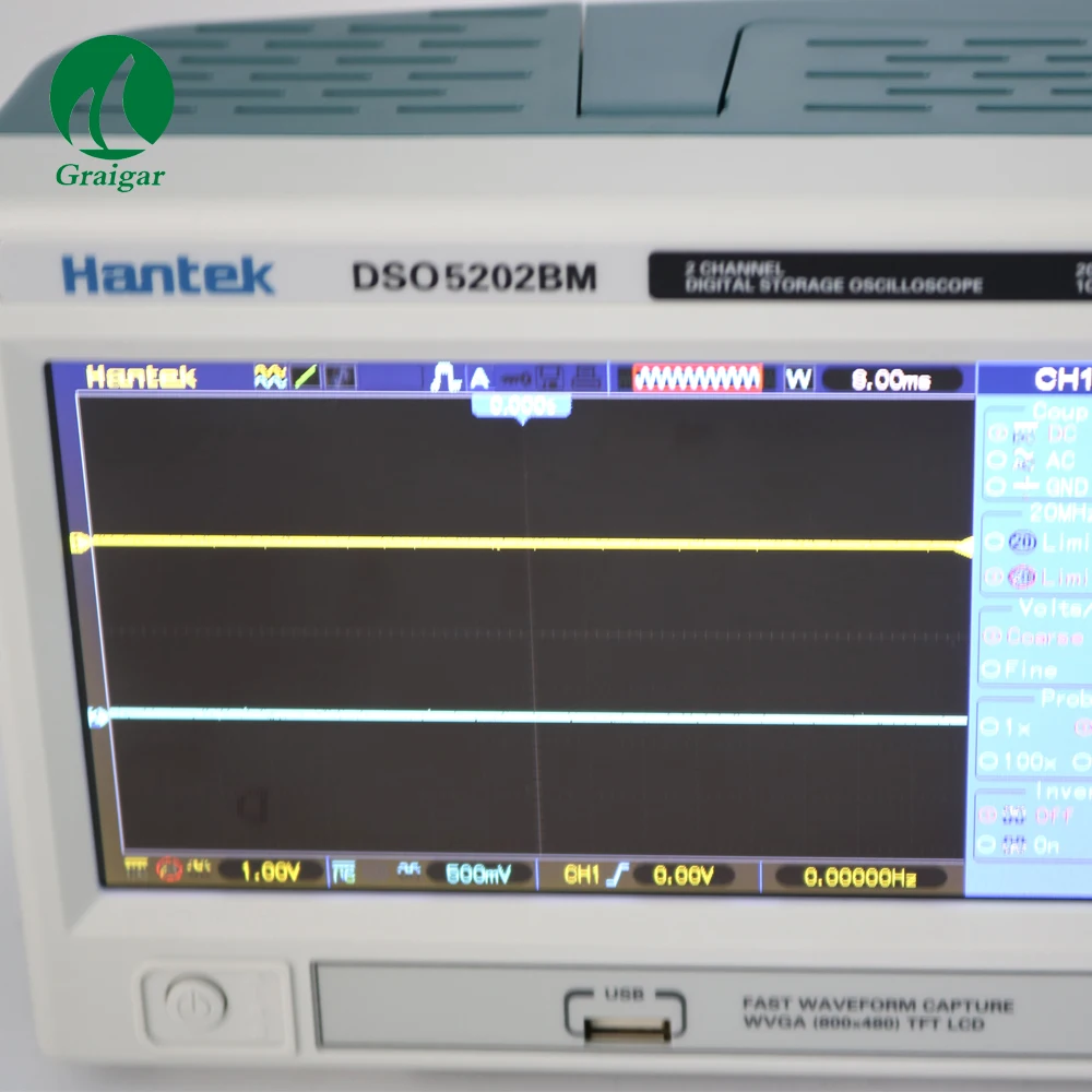 Hantek DSO5202BM цифровой осциллограф 200 МГц 2 канала 1GSa/s|Осциллографы| |