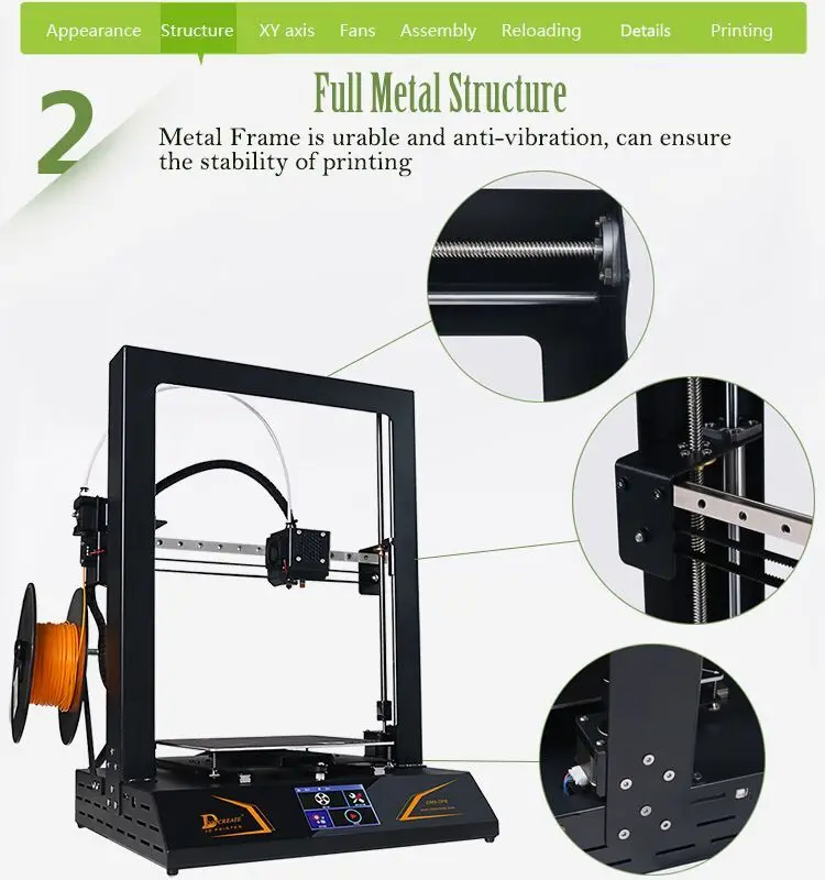 DP6 3d printer 4a