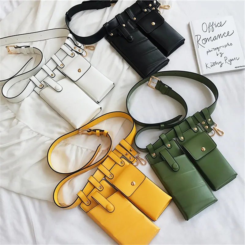 

Brand Originality Design Girls small bag 2019 new Korean waist bag chic shoulder Messenger bag retro small square bag
