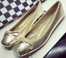 EURO SIZE 35-42 comfortable flat shoes Ballet Flats shoes large size shoes Women flats -728-1