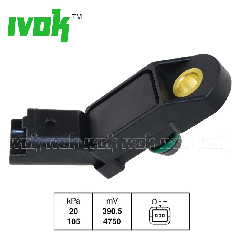 MAP Sensor For CITROEN Xsara Picasso 1.6 2.0 For PEUGEOT 206 406 306 1.8 2.0 0261230057