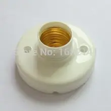 10 шт./лот, E27 Пластик розеточный светильник держатель для лампы E27 держатель лампы