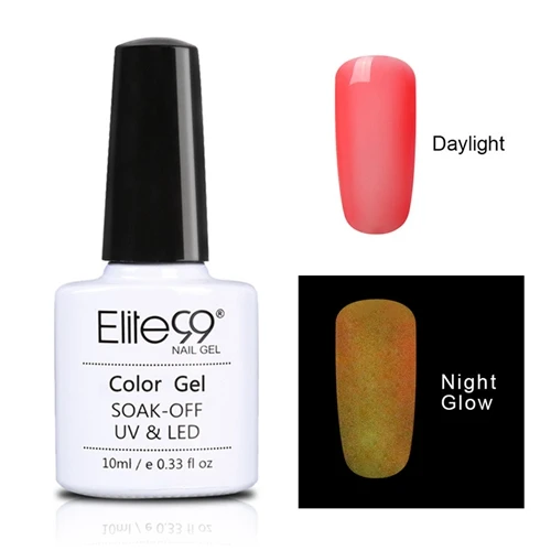 Elite99 10 мл яркие цвета лак для ногтей светится в темноте лак для ногтей флуоресцентный лак для ногтей эмаль для дизайна ногтей - Цвет: 6714