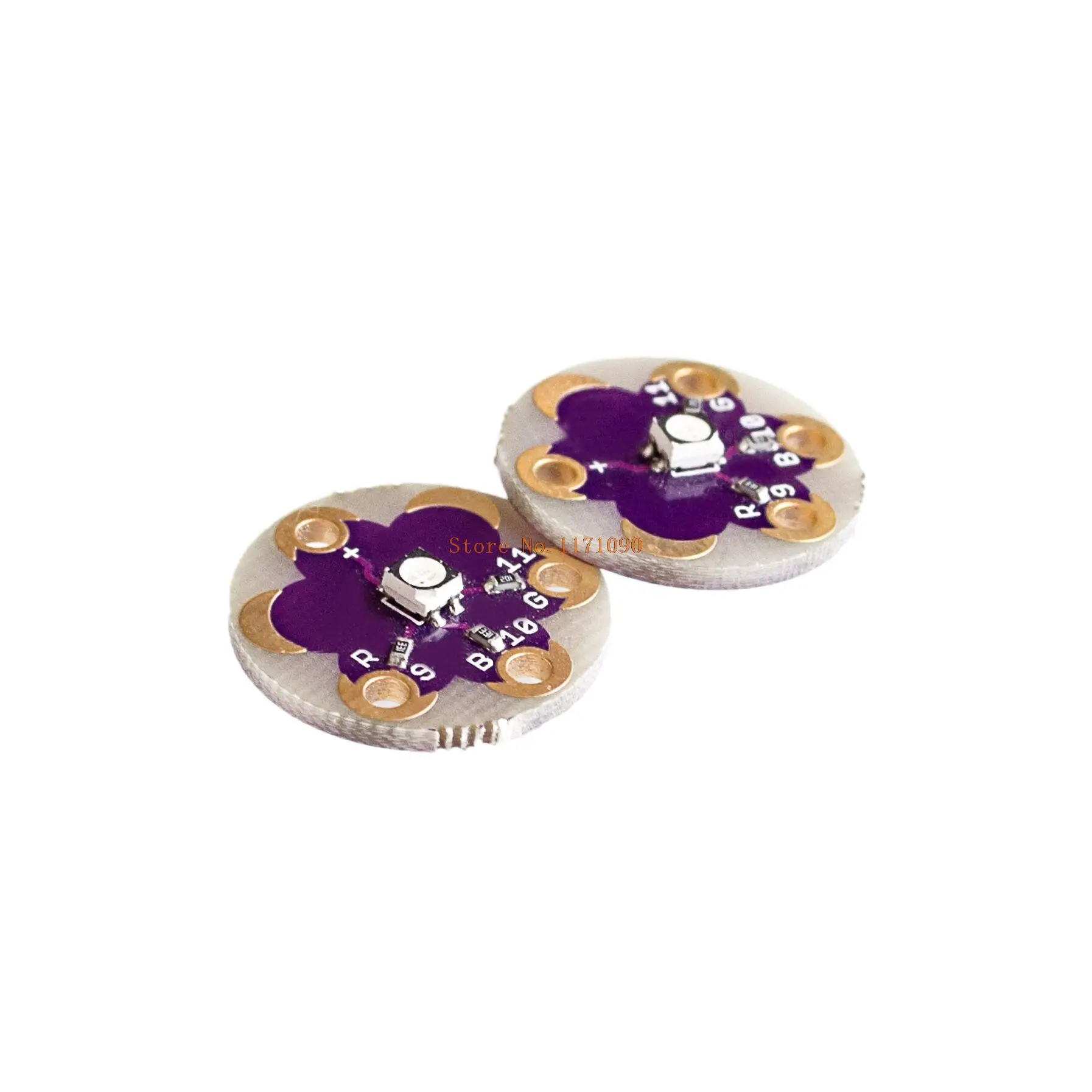

LilyPad Tri-Color LED RGB Module For arduino LilyPad LED Module Tri-color Module Smart Electronics