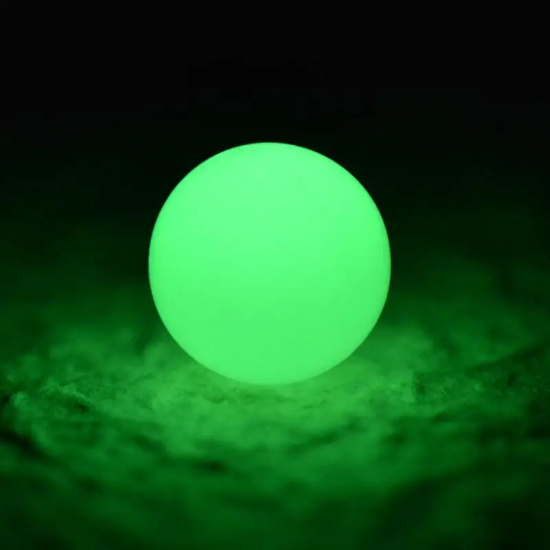 

New High quality 100Pcs 8mm Round soft Glow Rig Beads Sea Fishing Lure Floating Float Tackles