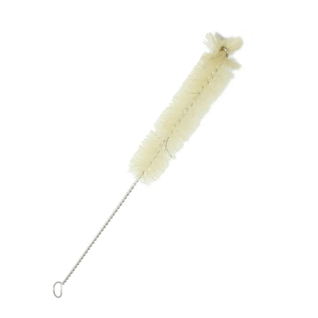 

Hot sale 7.1" Long Nylon Bristle Stainless Steel Handle Test Tube Cleaning Brush
