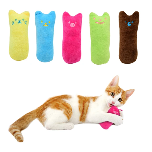 New Pet Soft Plush Cats Toys Funny Interactive Pet Kitten Chewing Toy