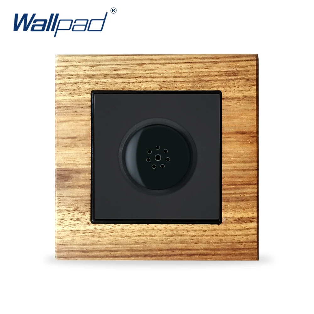 

Sound & Light Control Switch Sound Sensor Switches Wallpad Luxury Wall Light Switch Wooden Panel