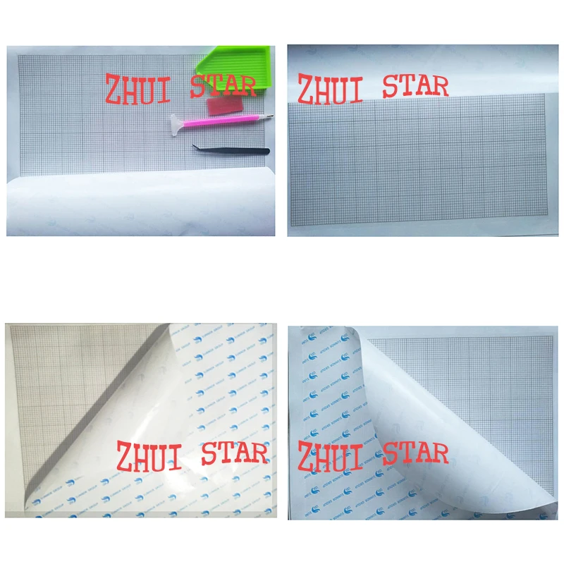 

Zhui star 5D DIY "Blank Grid" The canvas contains Blank canvas glue Cross Stitch Set, diamond Painting accessories, Collage XPZ