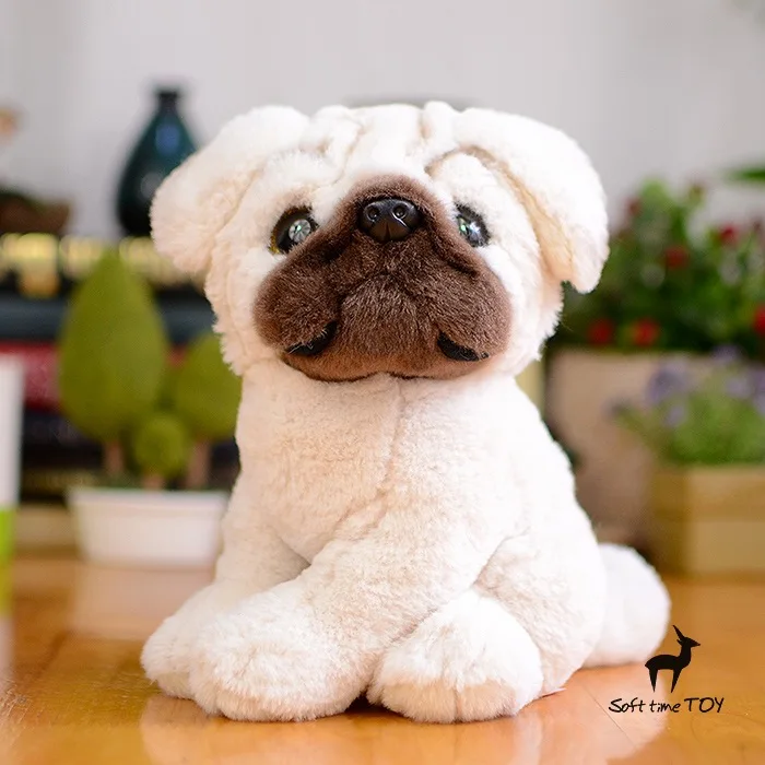 big pug stuffed animal