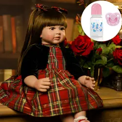 NPK Bebes Reborn Dolls de Silicone Девочка Хлопок тело 60 см Спящая кукла-реборн кукла игрушки для девочек новорожденная кукла-ребенок лучшие подарки