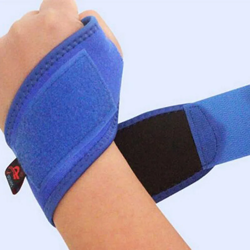 1 Pair Gym Sports Protector Wrist Support Wristband Tennis Wrist Brace
