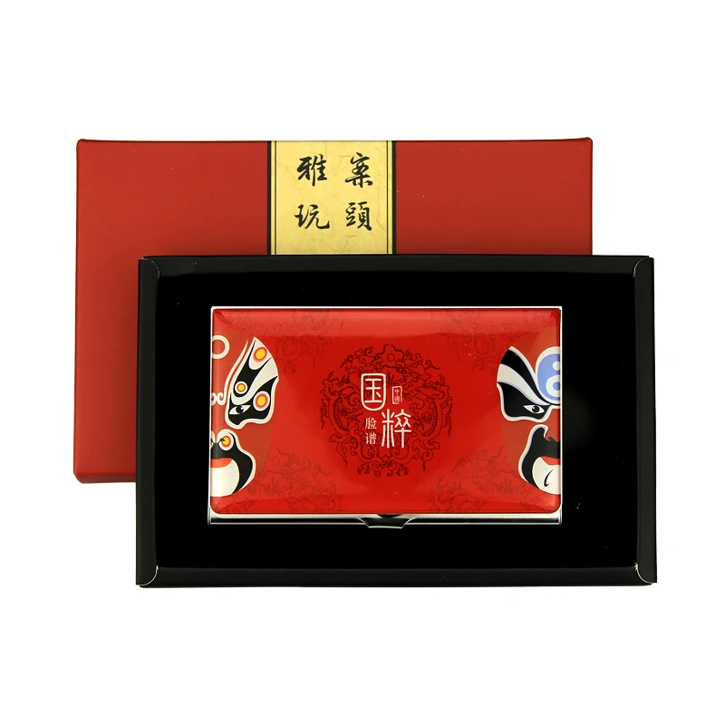 High-Grade Classic stainless steel men credit card holder women metal bank card case business card box pocket vogue high quality