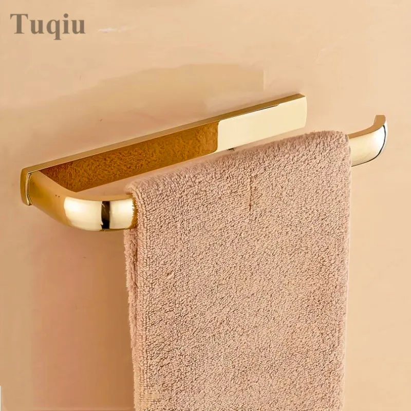 Envío Gratis oro latón baño Accesorios set, sostenedor de papel, barra de toalla, Jabones cesta, baño toallero Equipos conjunto