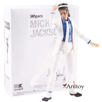 

SHF King of POP MJ Michael Moonwalk PVC Action Figure Collectible Model Toy