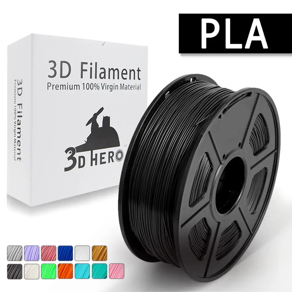 

PLA 3D Printer 1.75mm Filament PLA 3D Printing PLA Filament 1KG Spool for 3D Printers & 3D Pens
