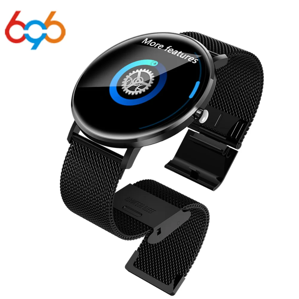 

696 L6 Smart watch IP68 Waterproof Fitness Tracker Heart Rate Monitor Blood Pressure Bluetooth Smartwatch For Android IOS xaiomi