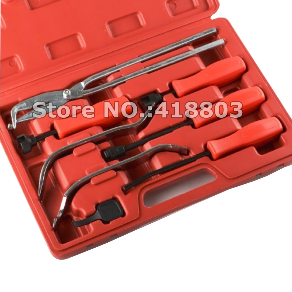 8pcs Car Auto Drum Brake Adjusting Tool Set Spoon Wrench Adjuster Kit