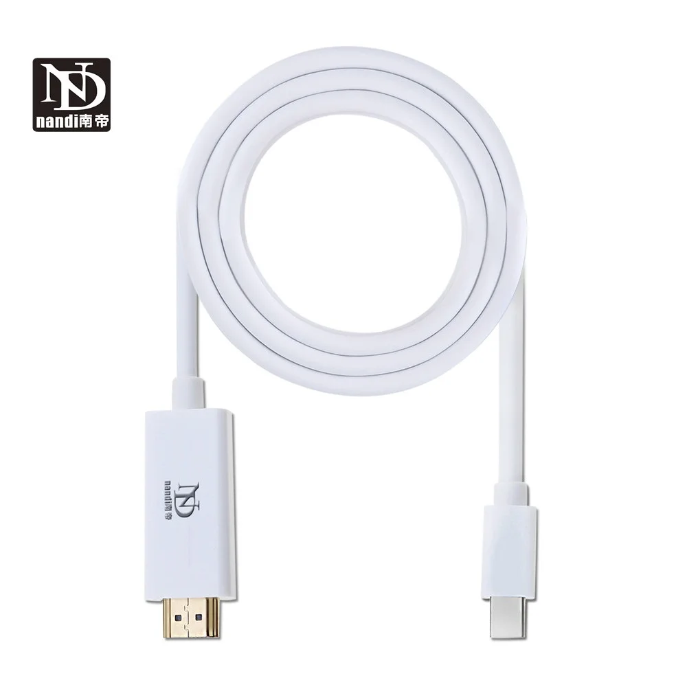 Thunderbolt 2 к hdmi кабель адаптер mini displayport к HDMI кабель конвертер мужчин и мужчин для Macbook Pro Air hdtv