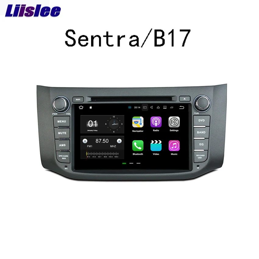 

Liislee For Nissan Sentra/B17 2012~2014 Car Android Navigation GPS Audio Video Radio HD Touch Screen Stereo Multimedia Player.