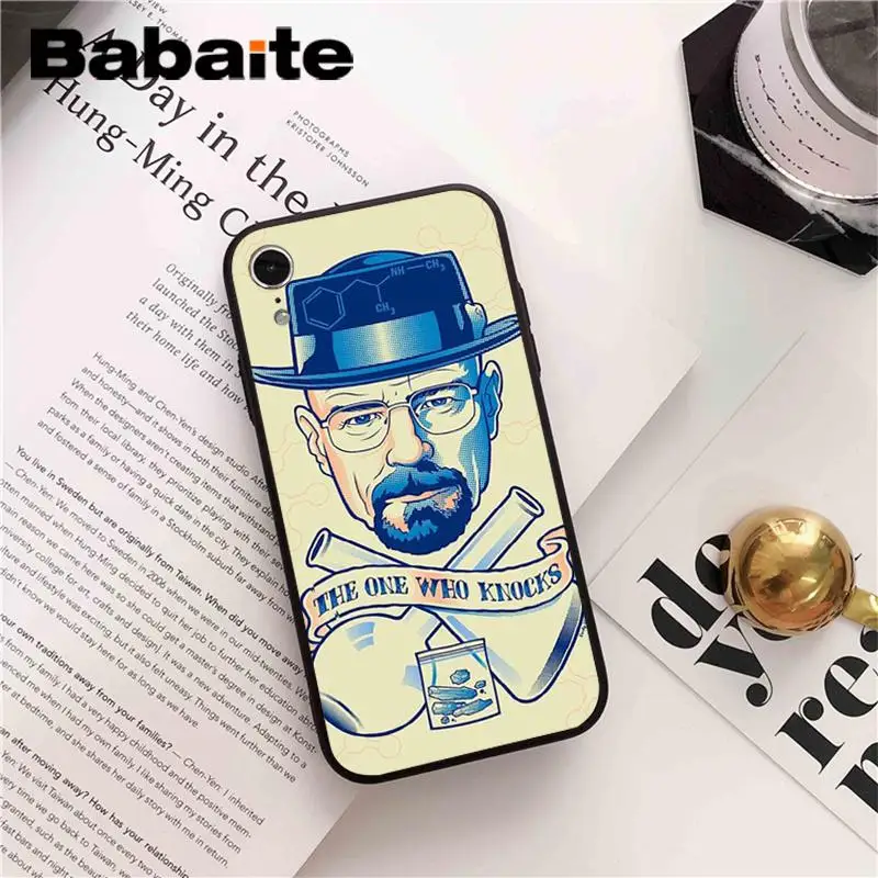 Babaite Breaking Bad клиент высокое качество аксессуары для телефонов Чехол для iPhone 8 7 6 6S Plus X XS MAX 5 5S SE XR - Цвет: A6