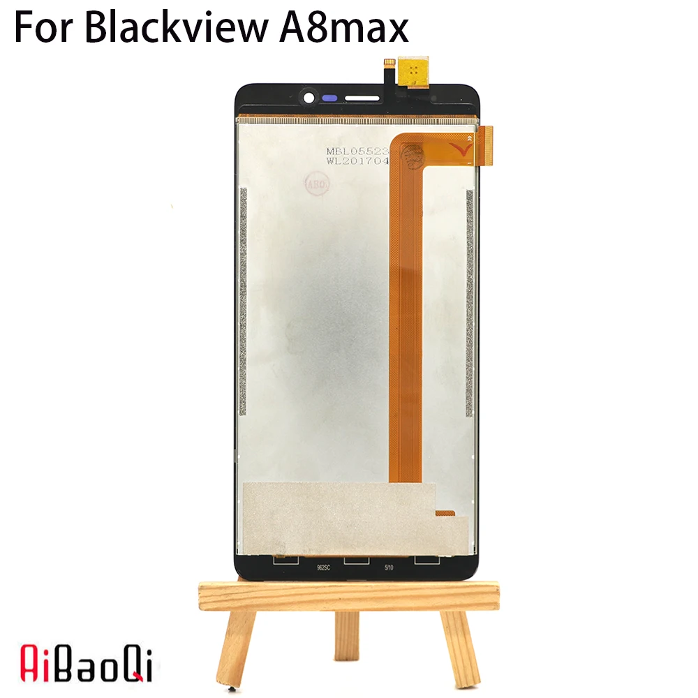 AiBaoQi, 5,5 дюймовый сенсорный экран+ 1280X720 ЖК-дисплей в сборе, замена для Blackview A8 Max модели телефона